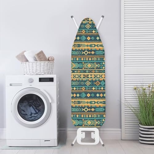 Ethnic Tribal Stripe Steam Ironing Board Cover, Indian Southwestern Totern - Image 3