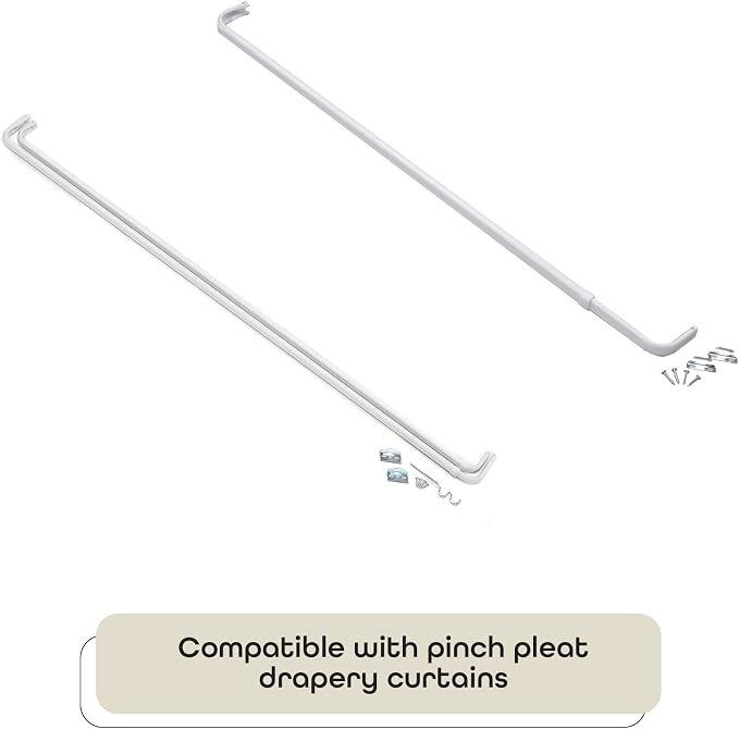 Fantasia Pin-On Curtain Hooks, 14 Pack, 3 in, - Image 3