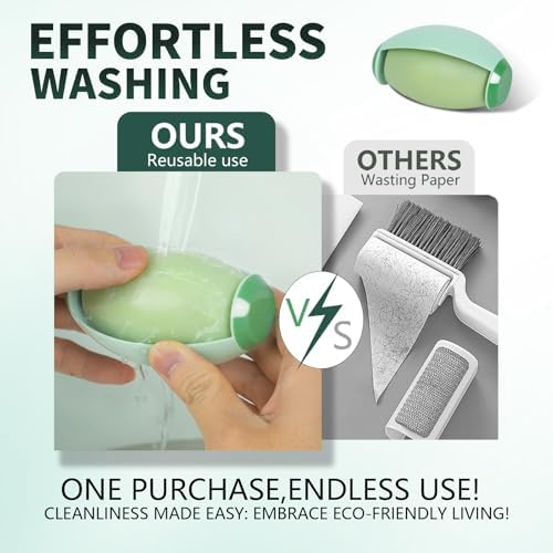 Reusable Lint Roller for Clothes, Mini Lint Roller Travel Size, Washable Pet - Image 3