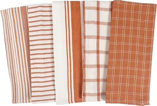 KAF Home Assorted Flat Kitchen Towels - Image 2