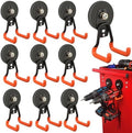 ULIBERMAGNET New Upgraded Heavy Duty Magnetic Garage Hooks, 10 Pack Strong by ULIBERMAGNET