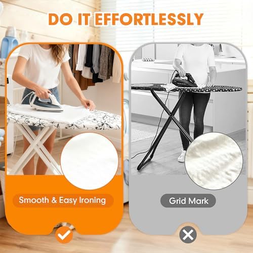 Ironing Board Cover and Pad, 21x57 Extra Large, Scorch Resistant - Image 4