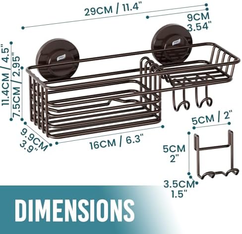 TAILI Shower Caddy Suction Cup - Image 3