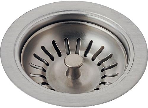 Delta Faucet 72010-SS Flange and Strainer Kitchen Sink, Arctic Stainless by Unknown