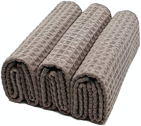 Waffle Weave Kitchen Towels Dish Towels, 3 Pack, 16x24 Inch - Image 4