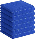 Homaxy 100% Cotton Terry Kitchen Towels, 6 Pack by Homaxy