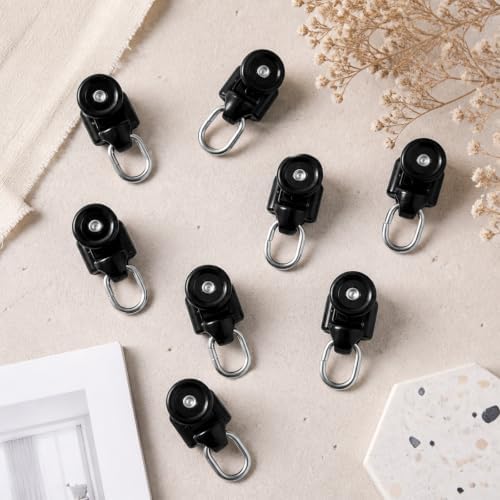 NQEUEPN 20Pcs Curtain Track Glider Rollers - Image 5