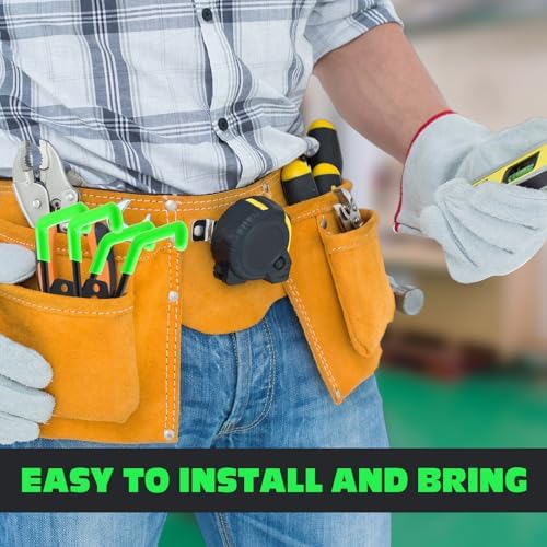 Landhoow 10 Pcs Large Magnetic Hooks Heavy Duty Garage Magnet Hooks Strong - Image 6