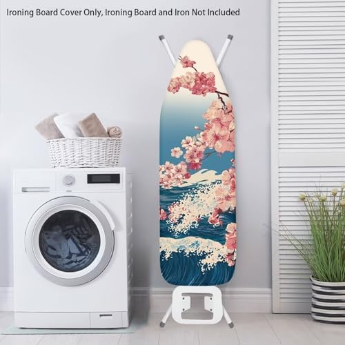 Japanese Cherry Blossom Ironing Board Cover Non-Slip Iron Board Covers - Image 3