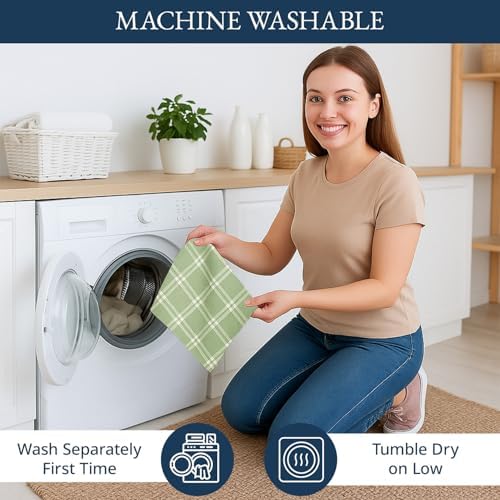 LANE LINEN Cotton Kitchen Towels Set, Quick-Drying Dish Towels - Image 6
