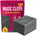 5 Pack Genie Cloth Magic Cloth, Magic Cleaning Cloth, Microfiber Cleaning Cloths by CLNXMT