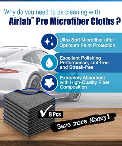 Airlab Glass Polishing Streak Free Miracle Cleaning Cloth - Image 2