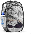 TECHMILLY Collapsible Mesh Pop Up Laundry Hamper by TECHMILLY