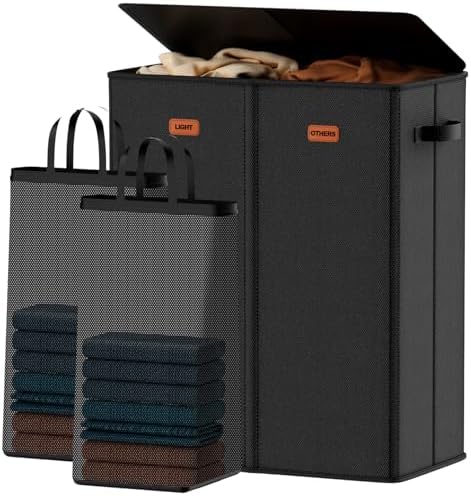 150L Double Laundry Hamper by Vexalora