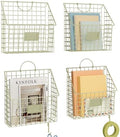 4 Packs Hanging Wall File Organizer by Yuzehuaza