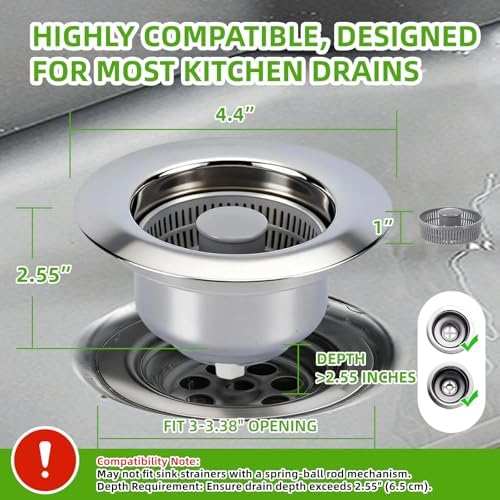 Sink Drain Strainer - Image 2
