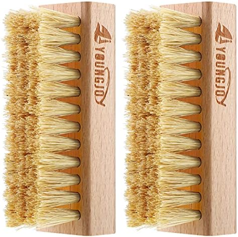 YoungJoy Sneaker Cleaning Brush Shoes Shine Dauber Nylon/Horsehair/Boar Cleaner by Unknown