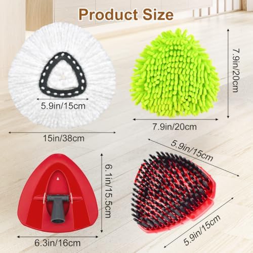 Mop Heads Replacements Compatible - Image 3