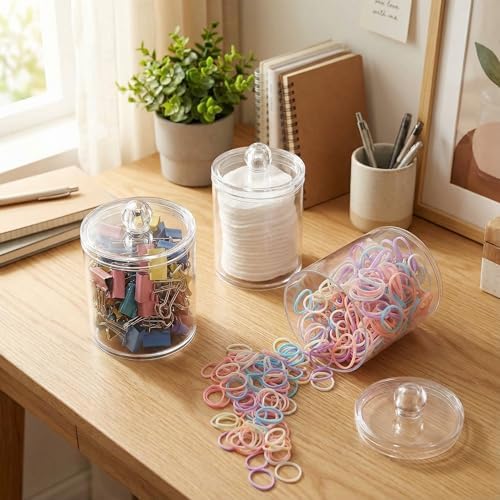 novelinks Acrylic Plastic Qtip Holder Dispenser - Image 7