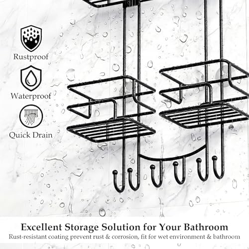 SRIWATANA Shower Caddy Hanging, Shower Organizer - Image 2