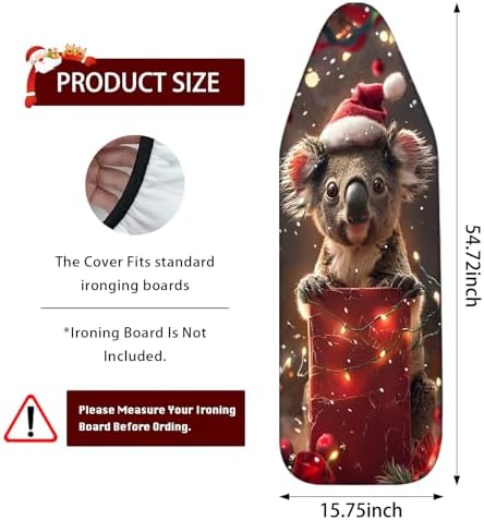 Nuxovilar Winter Koala Ironing Board Cover 15x54 Inches Polyester - Image 3