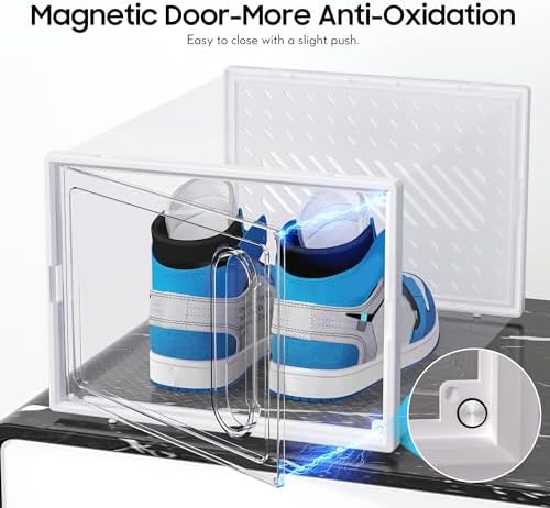 eWonLife Large Shoe Organizer Storage Box - Image 3