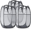 TECHMILLY Collapsible Mesh Pop Up Laundry Hamper by TECHMILLY