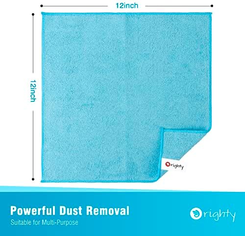 Orighty Microfiber Cleaning Cloth, Cleaning Rags, 6 Pack, 12x11 in - Image 4