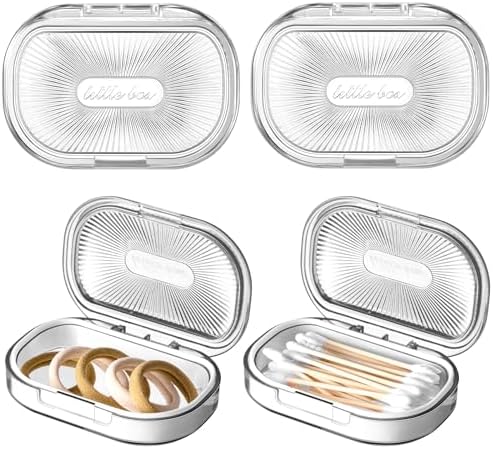 Kigley 4 Pcs Travel Swab Container by Kigley