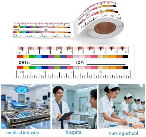 Self-Adhesive Wound Measurement Tools Sticker Wound Measuring Ruler Tape - Image 5