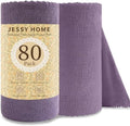 Jessy Home 80 Pack Microfiber Cleaning Cloth Roll Reusable Paper Towels 12"x12" by JessyHome