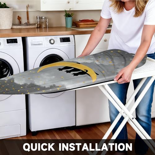 Quick Install Ironing Board Cover 17" x 55" Ironing Board Cover - Image 4