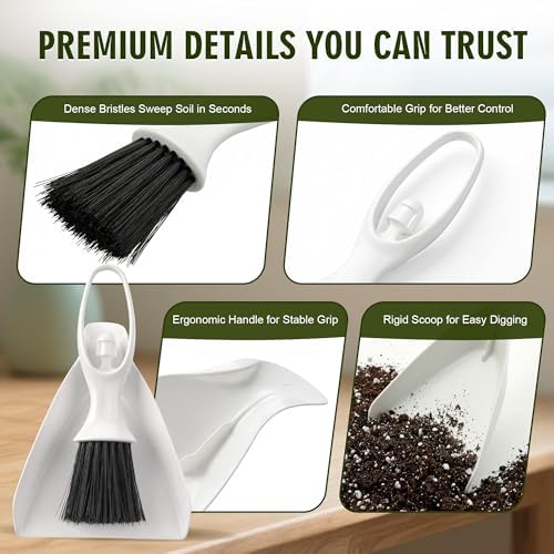 Enhon Mini Soil Scoop and Brush Set - Image 6