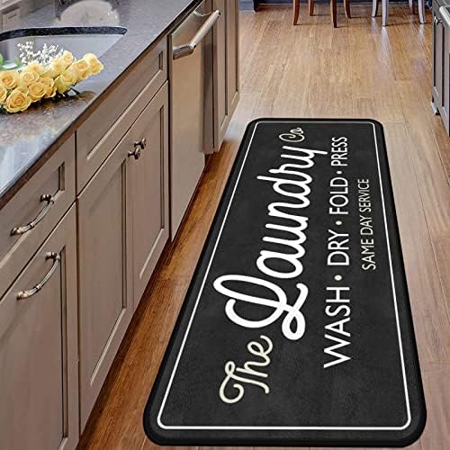 Laundry Room Long Rug Area Rug Non-Slip Floor Mat Waterproof Farmhouse Carpet - Image 6