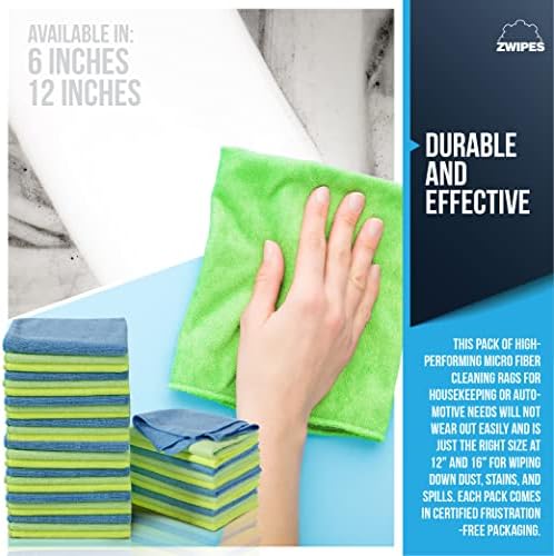 Zwipes Microfiber Cleaning Cloths Assorted Color - Image 4