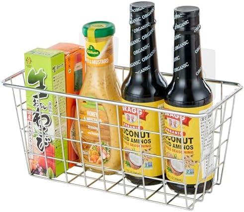 JUNCHU CHERRY 2 Pack Hanging Storage Basket, Bathroom Basket, Household Goods - Image 7