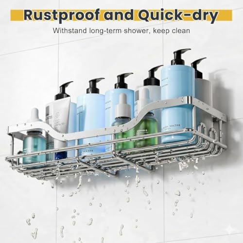 OMAIRA 3-Pack Shower Caddy - Image 4