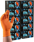 wcy 9 Mil Heavy Duty Mechanic Disposable Nitrile Gloves by Unknown