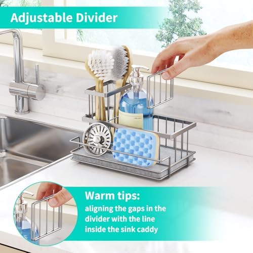 HapiRm Sink Caddy Sponge Holder - Image 5