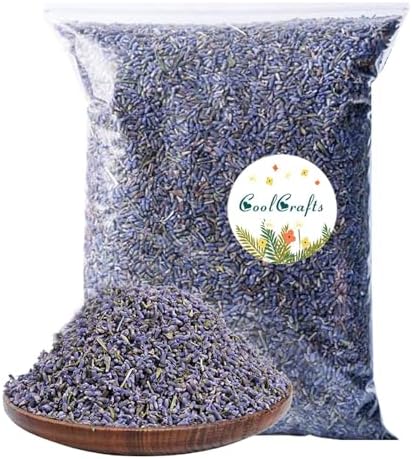 Dried Lavender Flowers, Dry Lavender Buds Bulk by CoolCrafts