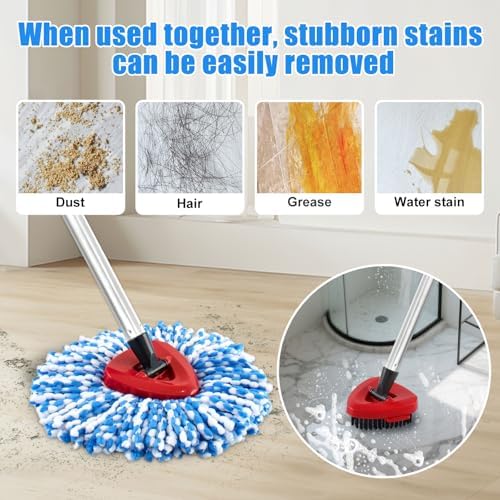 6Pack Mop Replacement Head for O Cedar RinseClean 2 Tank System - Image 6