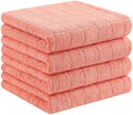 Homaxy 100% Cotton Terry Kitchen Towels, 4 Pack by Homaxy