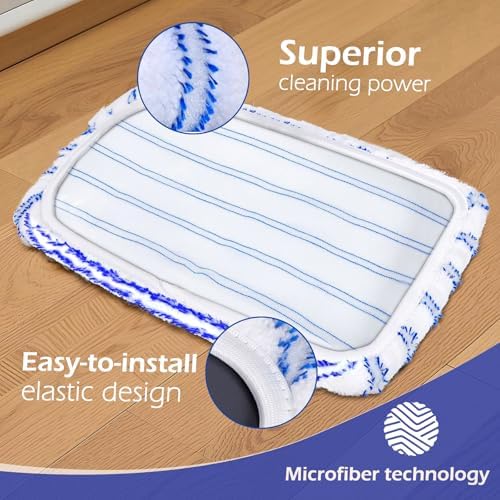 Masthome 16" Large Microfiber Mop, Floor Flat Mop Dry and Wet Use - Image 3
