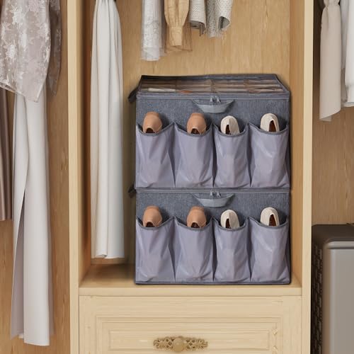 Shoe Organizer for Closet, Shoe Storage Solution - Image 7