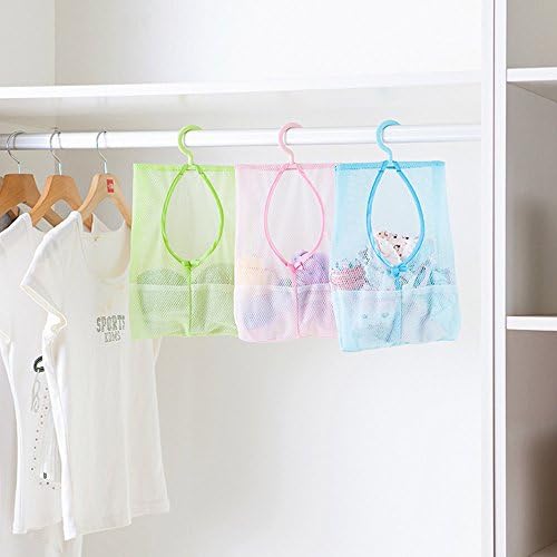Yueton 3pcs Colorful Hanging Mesh Bag Set - Image 5