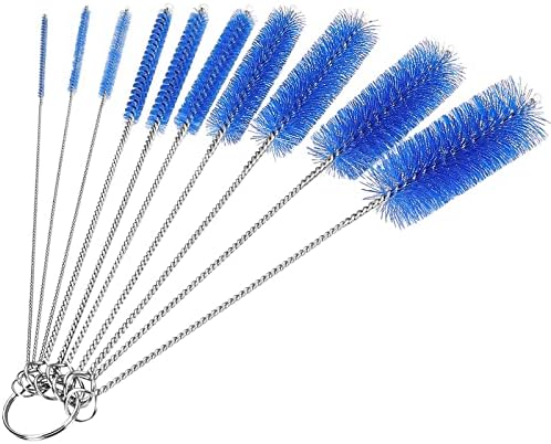 CiaraQ Bottle Cleaning Brushes, 8 Inch Nylon Tube Brush Set by CiaraQ