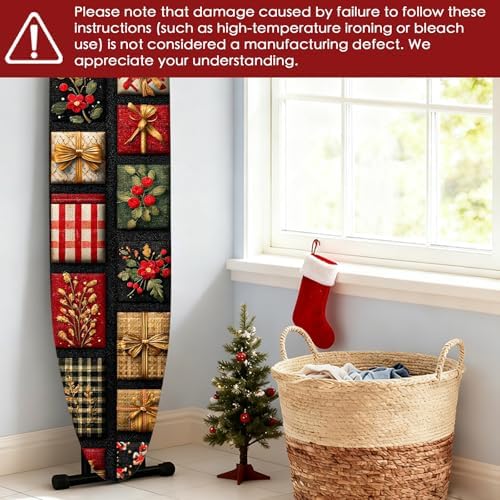 Nuxovilar Winter Surprise Boxes Ironing Board Cover 15x54 Polyester - Image 6