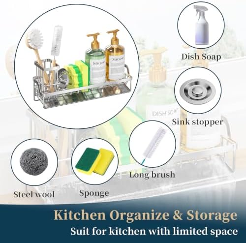 Consumest Sponge Holder for Kitchen Sink - Image 7