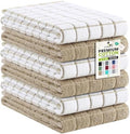 Kitinjoy Premium Kitchen Towels, Large 100% Cotton Terry 390 GSM Kitchen Hand by Kitinjoy