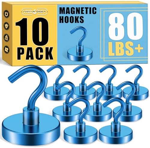 VNDUEEY Cruise Must Haves, 80 Lbs Magnetic Hooks, Cruise Magnets by VNDUEEY